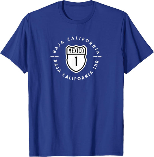 Baja California Baja California Sur - Mexico 1 Souvenir Gift T-Shirt - T-Shirt | Royal