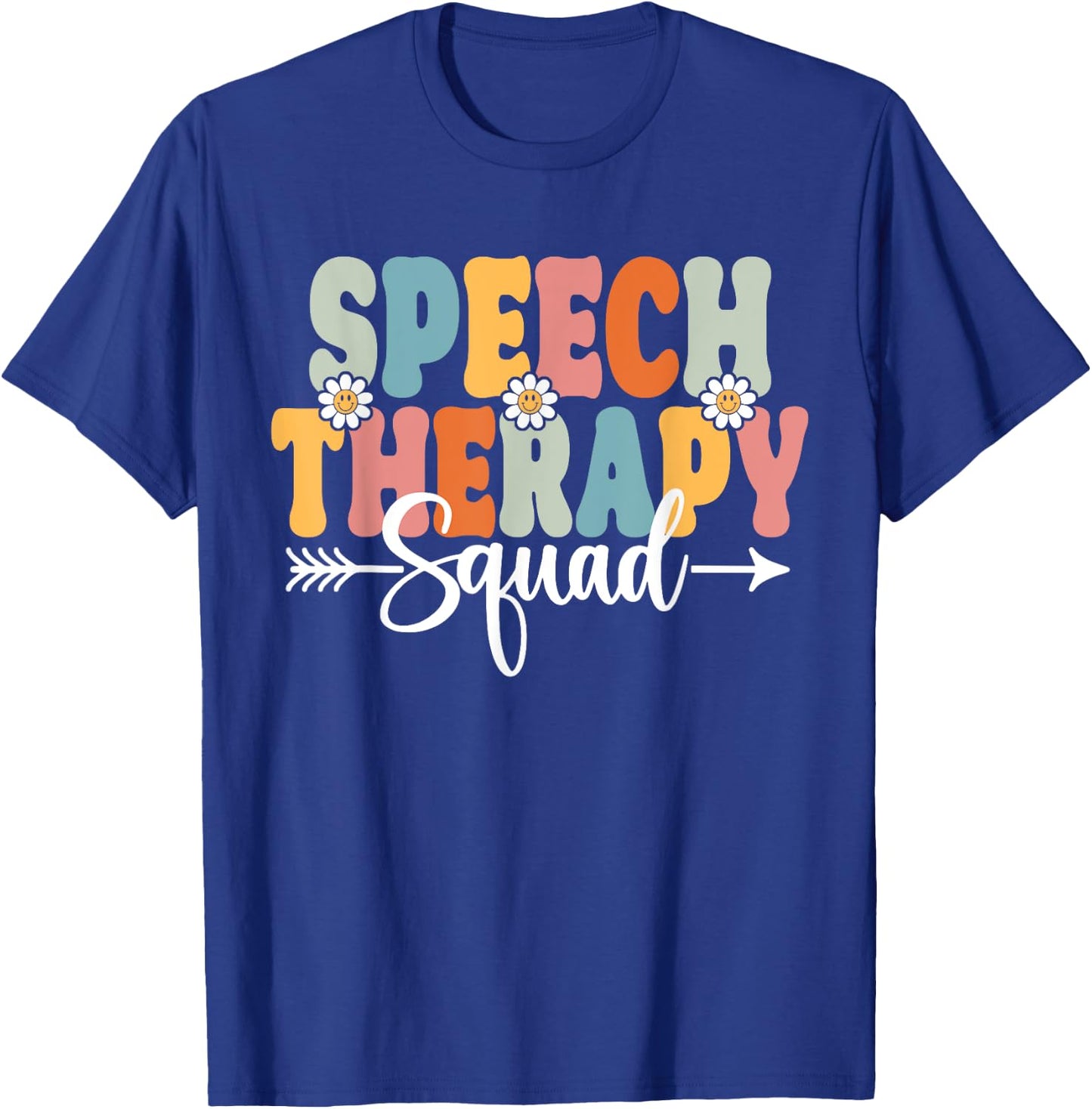 Speech Therapy Squad Back To School Speech Therapist T-Shirt - T-Shirt | Royal