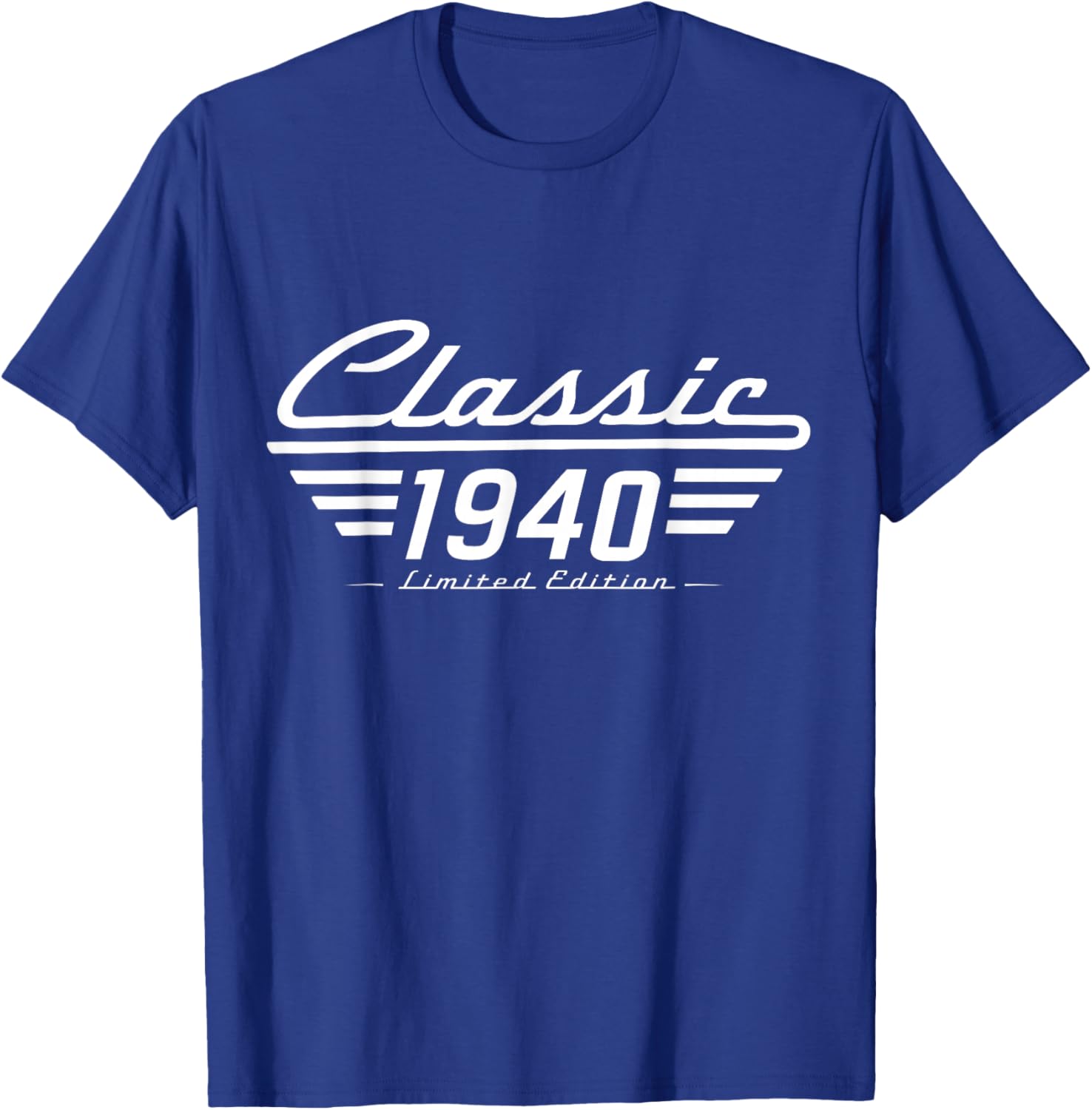 Classic 1940 Limited Edition Vintage Car Birthday Men T-Shirt - T-Shirt | Royal