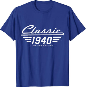 Classic 1940 Limited Edition Vintage Car Birthday Men T-Shirt - T-Shirt | Royal