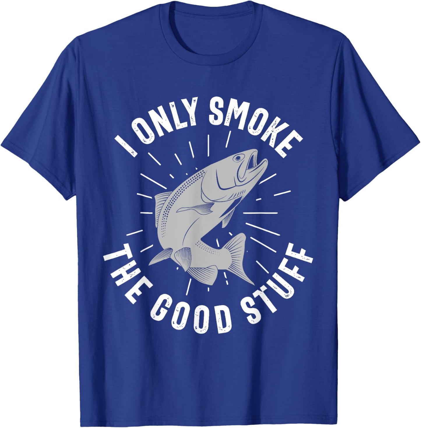 King Salmon Fishing fisherman T-Shirt - T-Shirt | Royal