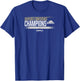 Birmingham Stallions - 2024 USFL Conference Champs - UFL T-Shirt - T-Shirt | Royal