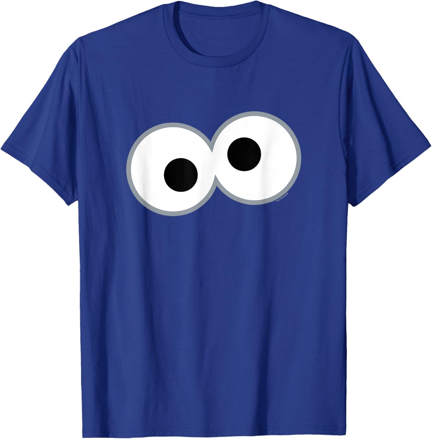 Sesame Street Cookie Monster Eyes Halloween Costume T-Shirt - T-Shirt | Royal
