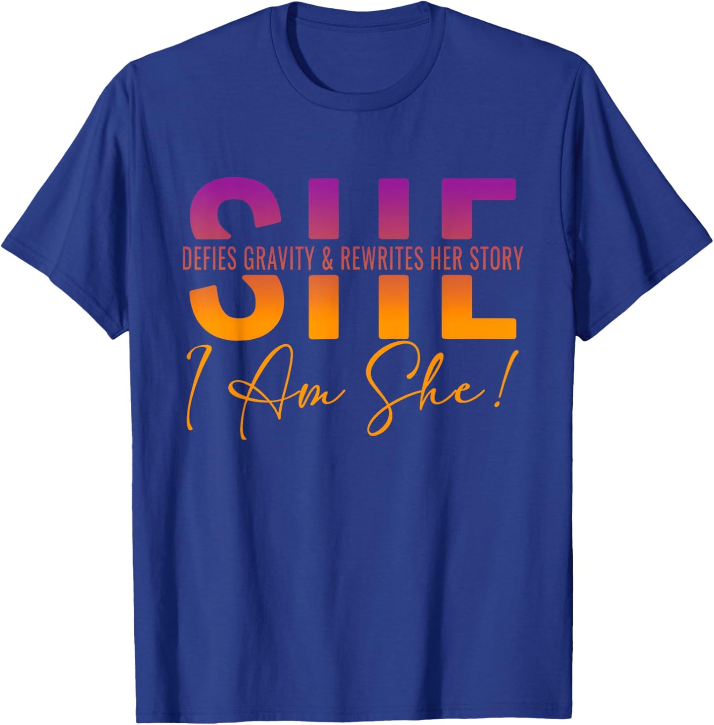 Quote T-Shirt - T-Shirt | Royal