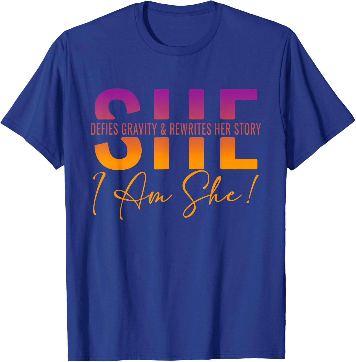 Quote T-Shirt - T-Shirt | Royal