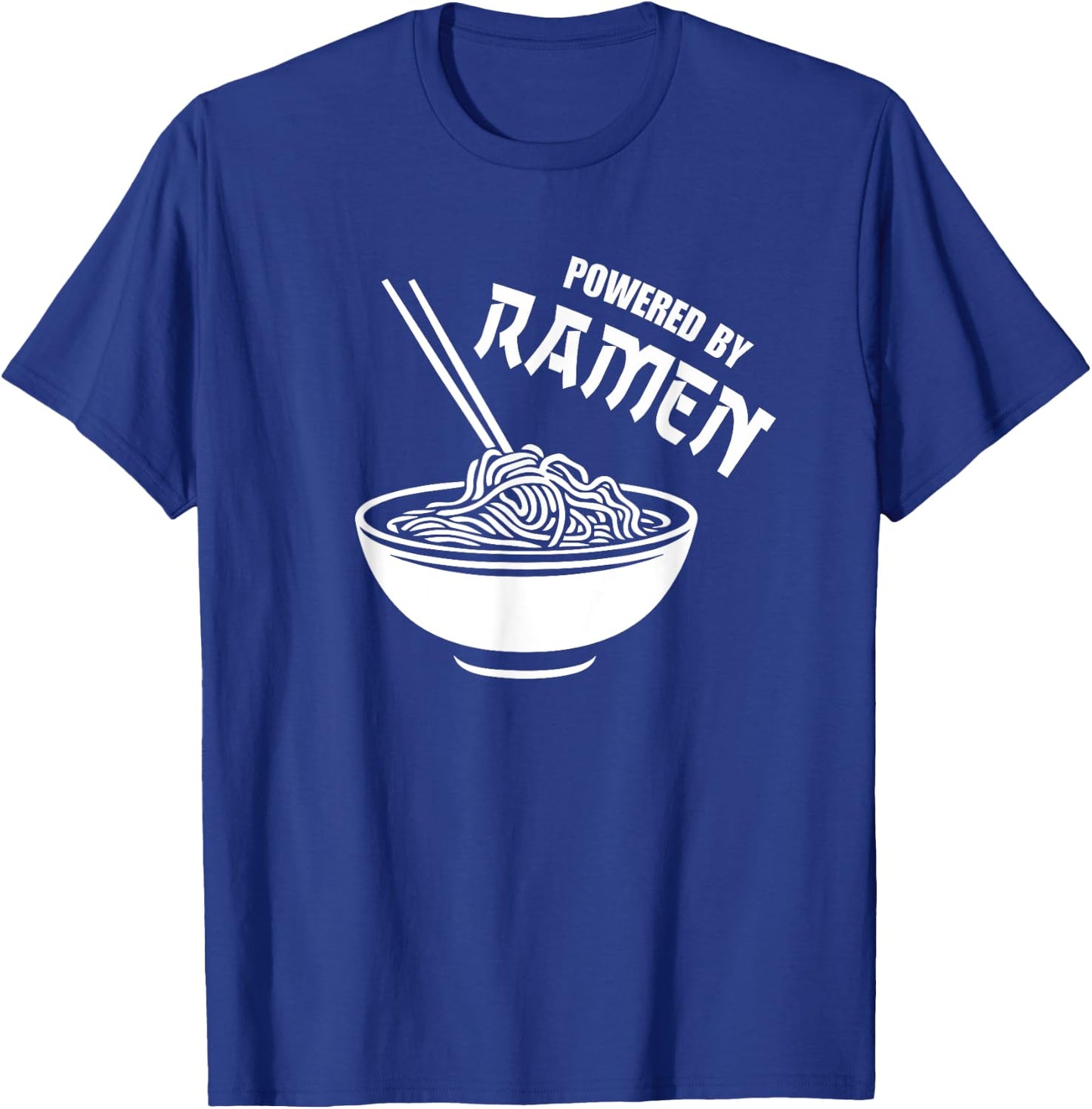 Vintage Powered By Ramen T-Shirt - T-Shirt | Royal