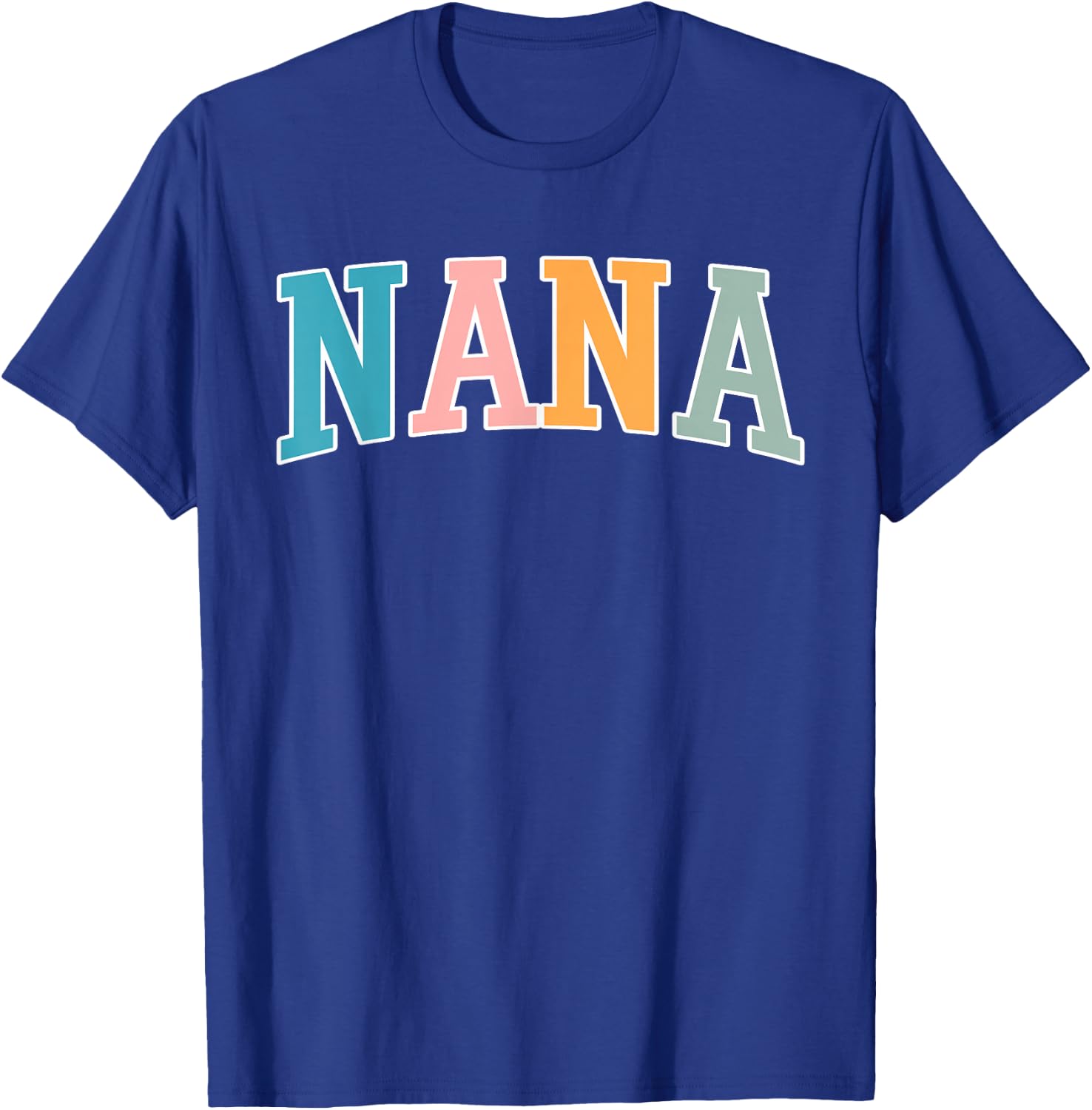 Nana Life for Grandma Grandmother Announcement T-Shirt - T-Shirt | Royal
