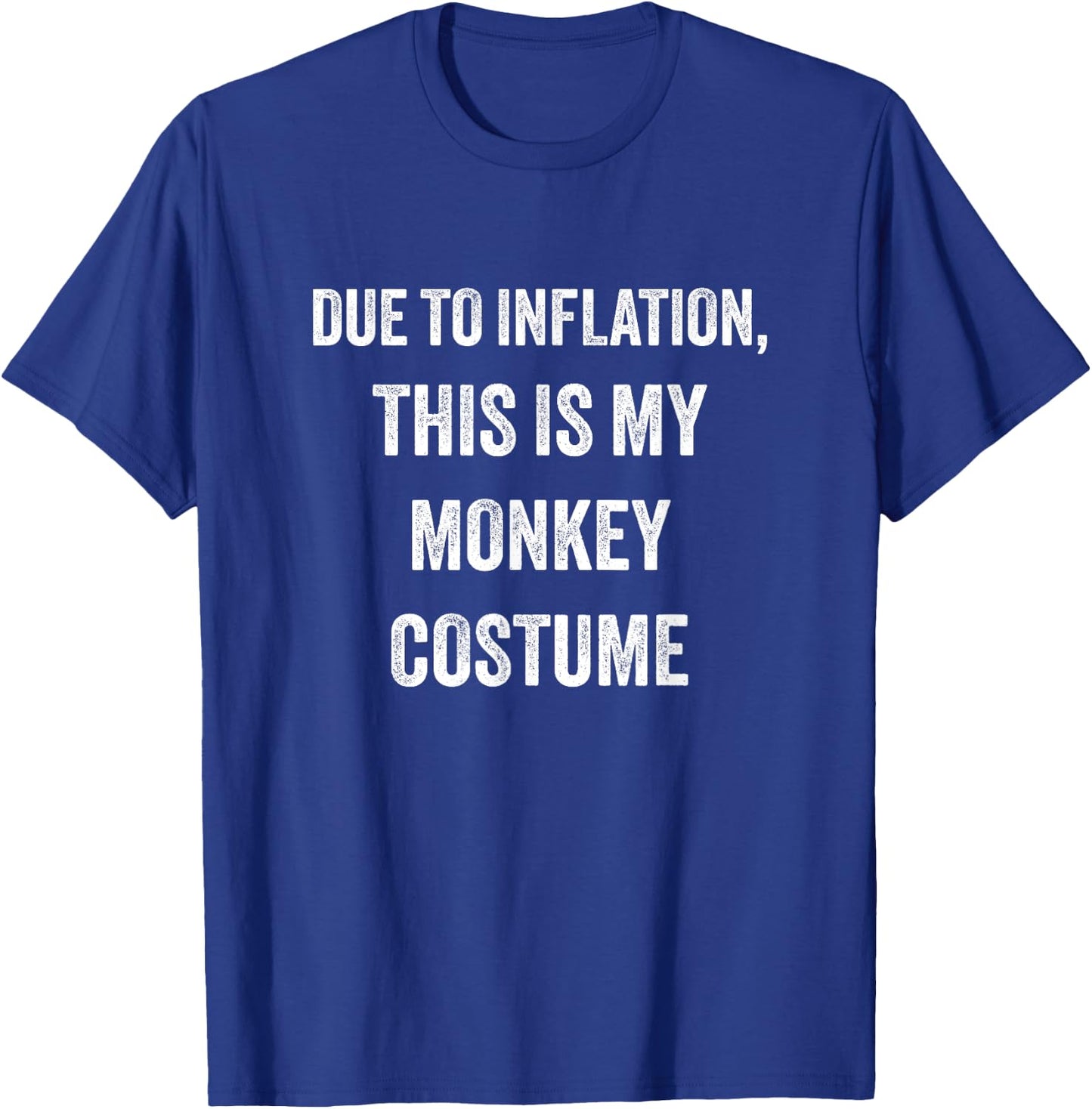Monkey Halloween Costume T-Shirt - T-Shirt | Royal