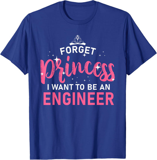 Cool Engineer Design Girls Kids Engineering Lovers T-Shirt - T-Shirt | Royal