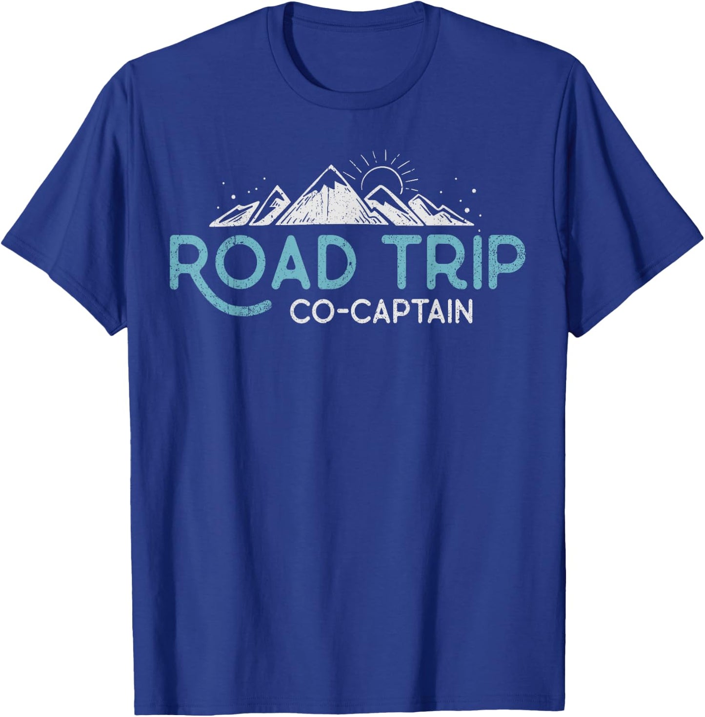 Road Trip Co Captain Road Trip T-Shirt - T-Shirt | Royal