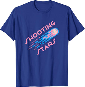 Shooting Stars Basketball T-Shirt - T-Shirt | Royal