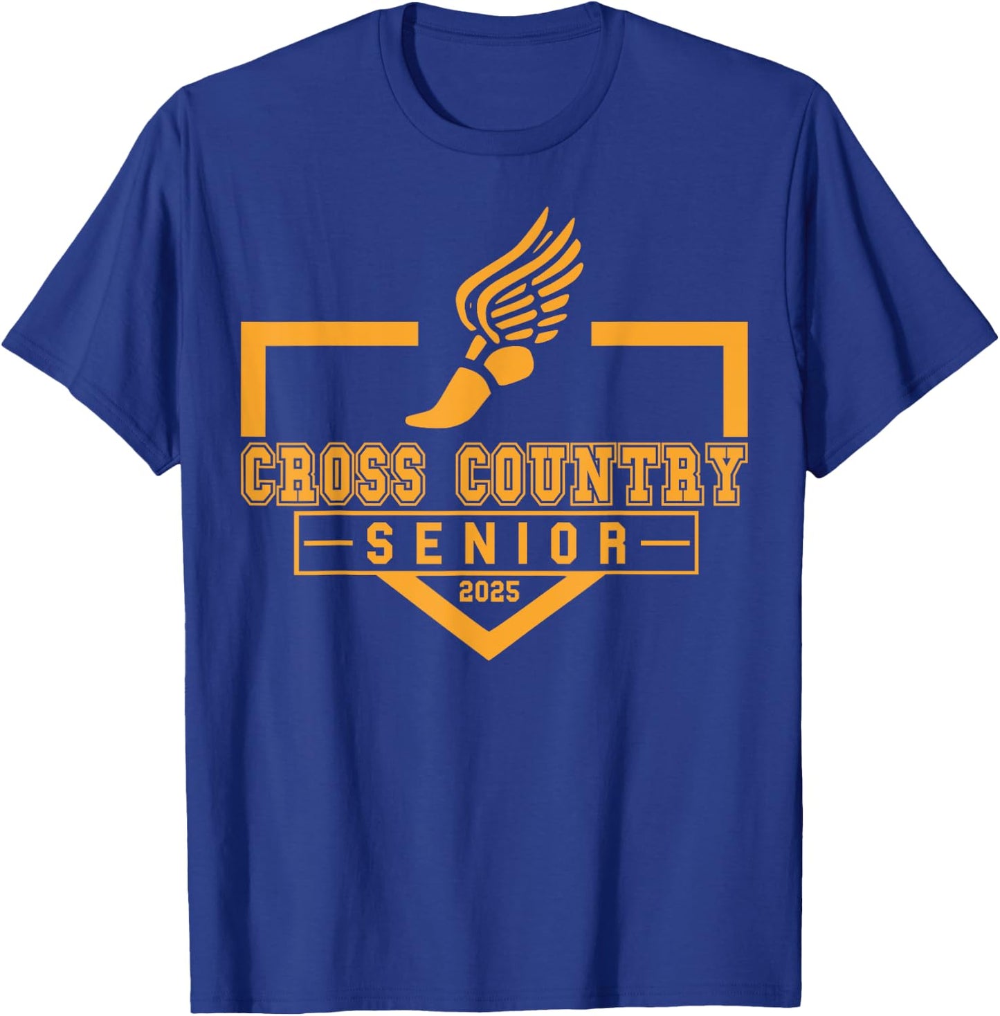 Cross Country Senior Night Senior 2025 Graduation Party 11 T-Shirt - T-Shirt | Royal