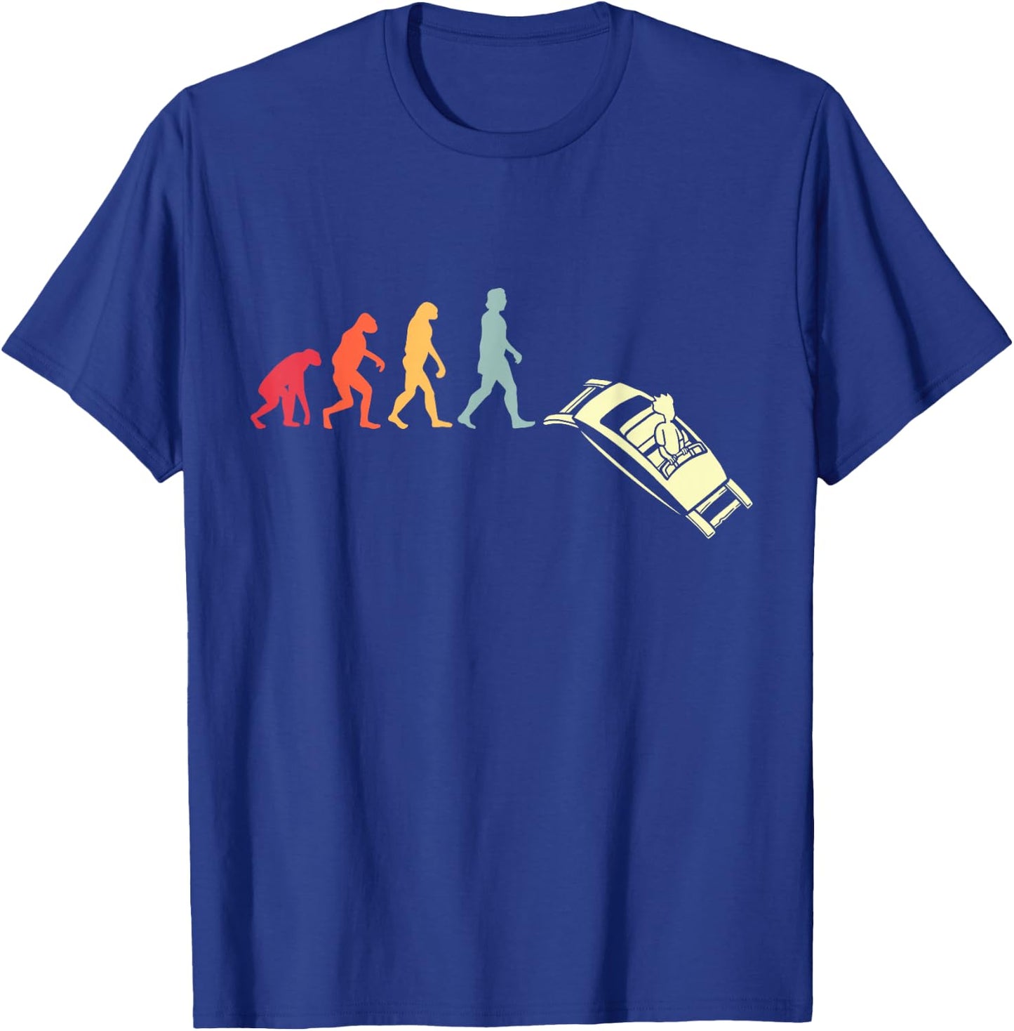 Vintage Amusement Park I Humorous Rollercoaster T-Shirt - T-Shirt | Royal