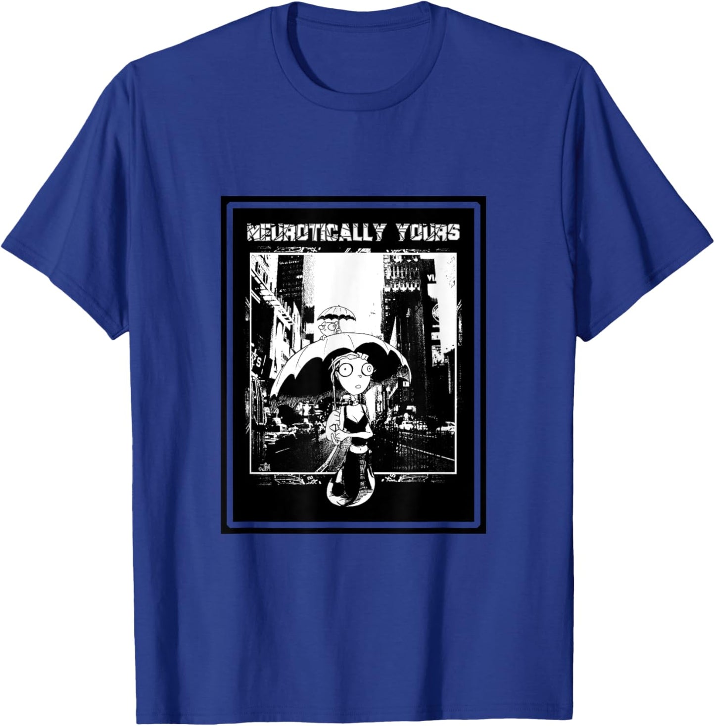 Neurotically Yours: comic style T-Shirt - T-Shirt | Royal