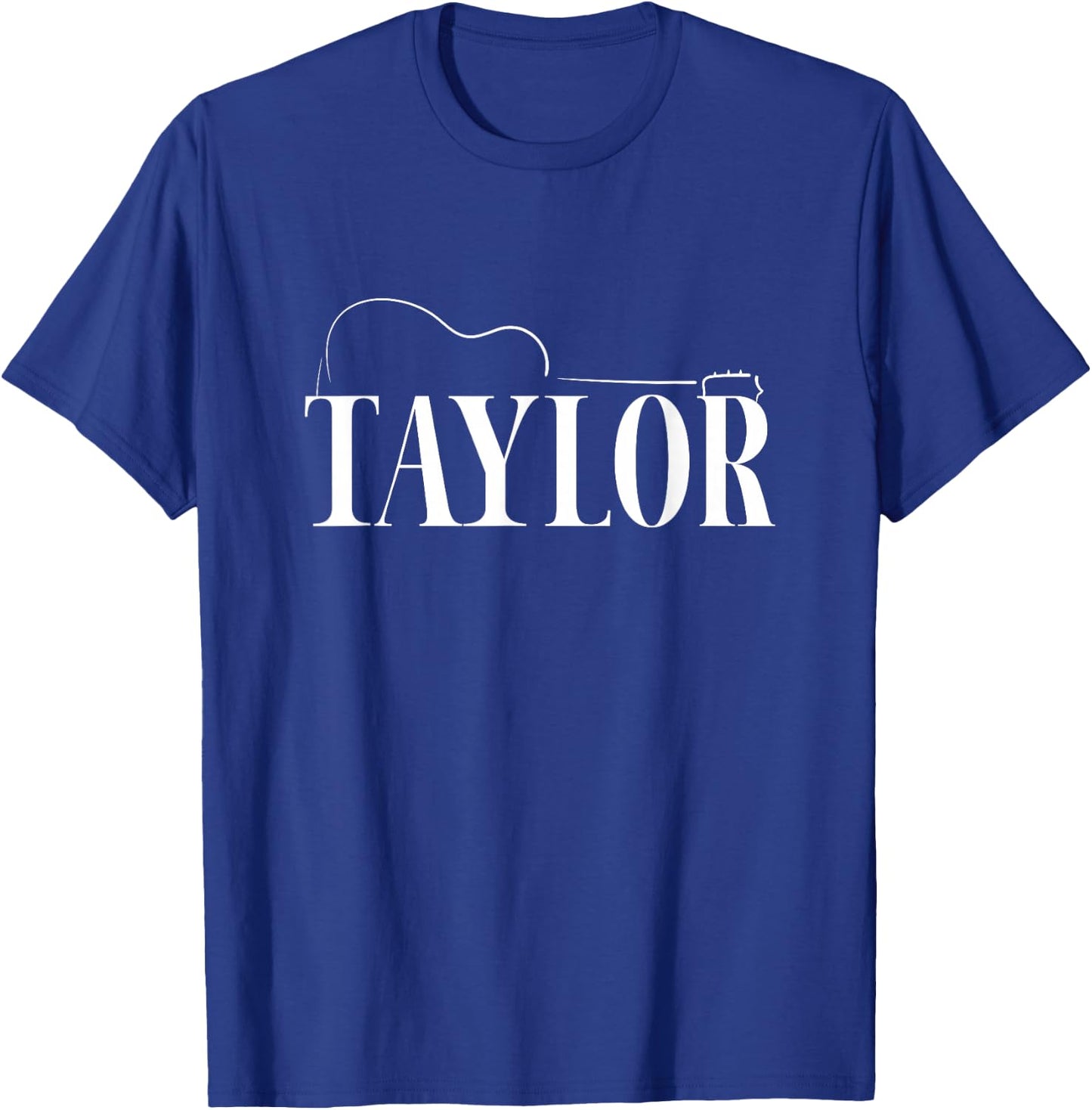 Taylor Guitar Music Personalized Taylor Name T-Shirt - T-Shirt | Royal