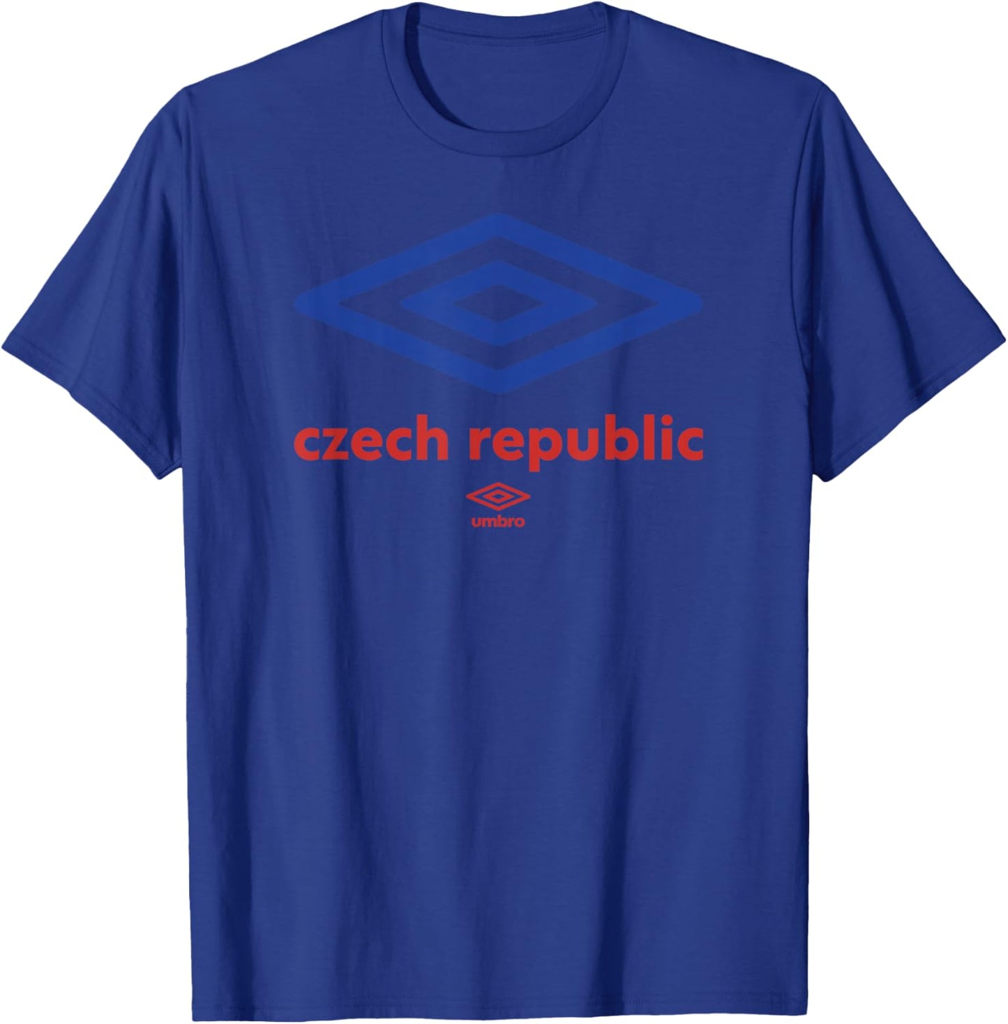 Umbro International Soccer Diamond Czech Republic Logo T-Shirt - T-Shirt | Royal