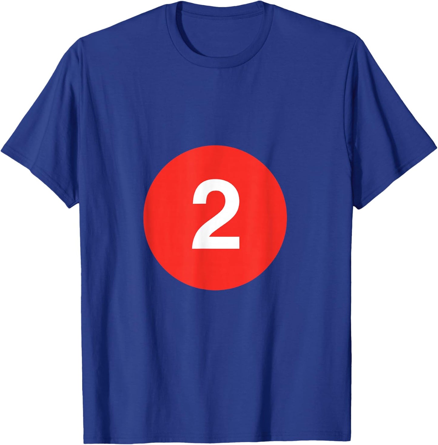 2 Line - NYC Subway Train - 7 Avenue Express - Bronx T-Shirt - T-Shirt | Royal