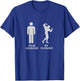 Your Husband My Husband Gym Bodybuilding Funny T-Shirt - T-Shirt | Royal