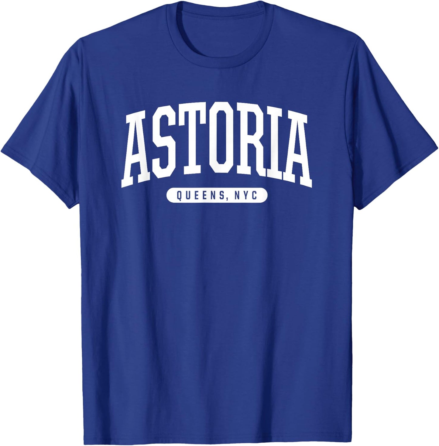 NYC Borough Astoria Queens New York T-Shirt - T-Shirt | Royal