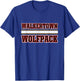 Walkertown Wolfpack Horizontal Stripes T-Shirt - T-Shirt | Royal