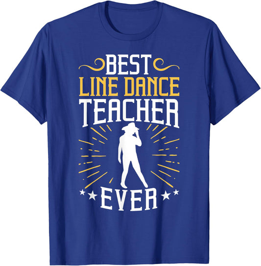 Line Dancing Clothes Country Dance Costume Line Dancer T-Shirt - T-Shirt | Royal