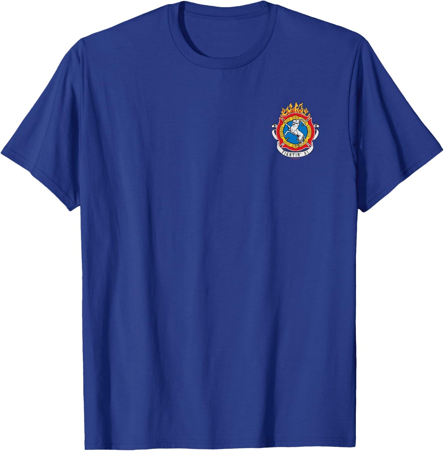 Chicago Fire Fightin' 81 - Officially Licensed T-Shirt - T-Shirt | Royal