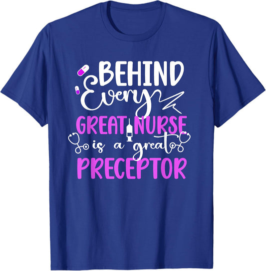 Nurse Preceptor Appreciation Nursing Preceptor T-Shirt - T-Shirt | Royal