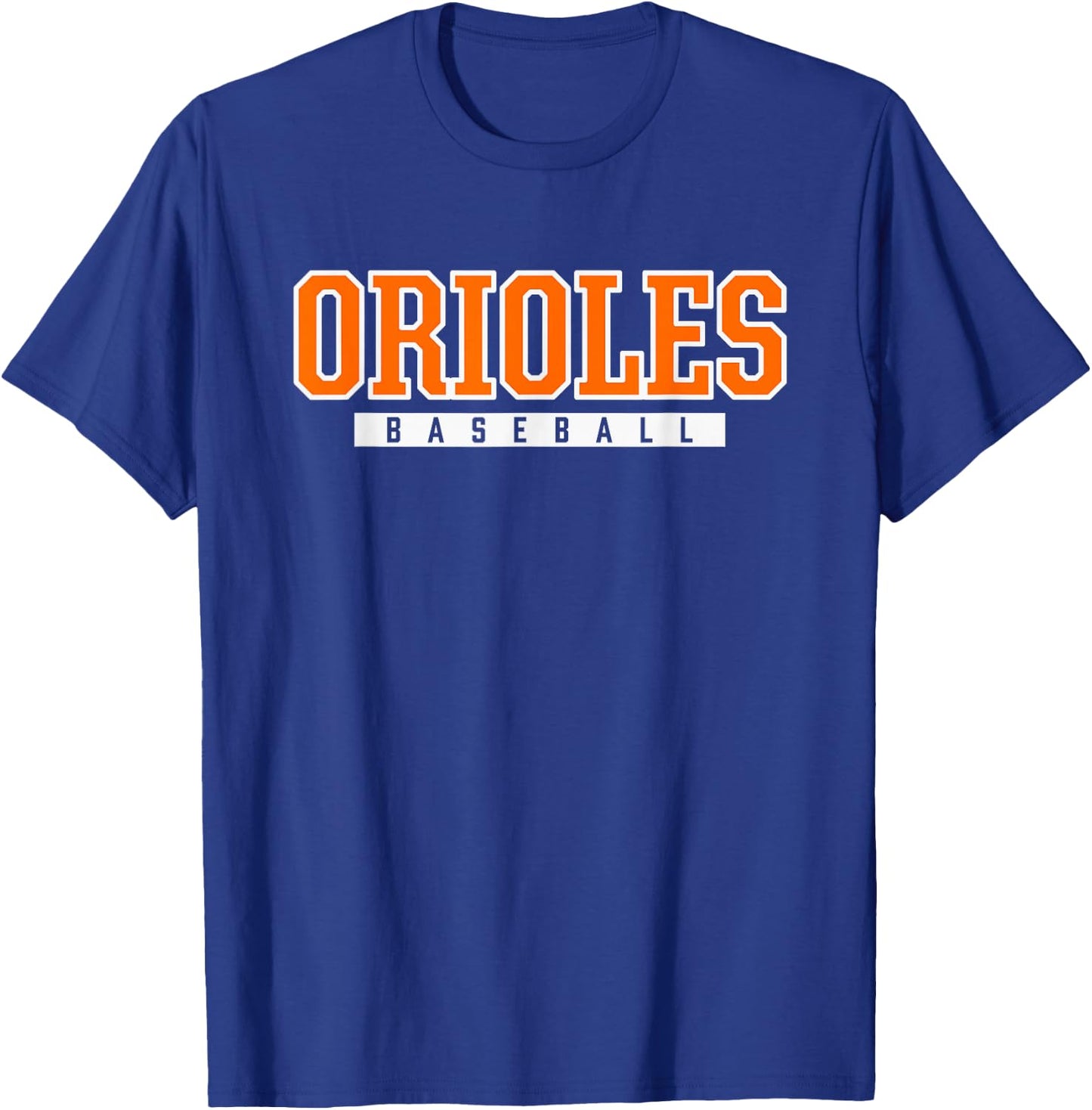 Ludington Orioles Baseball T-Shirt - T-Shirt | Royal