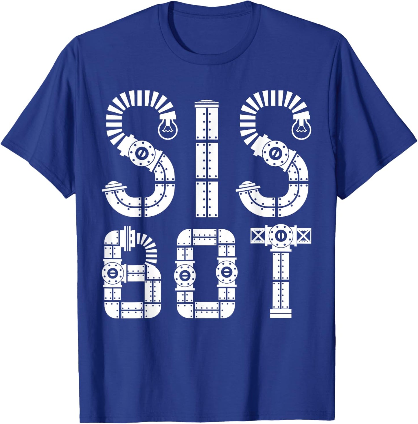 Matching Family Robot | Sister | Sis Bot T-Shirt - T-Shirt | Royal