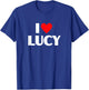 I Heart Lucy - I Love Best Lucy T-Shirt - T-Shirt | Royal