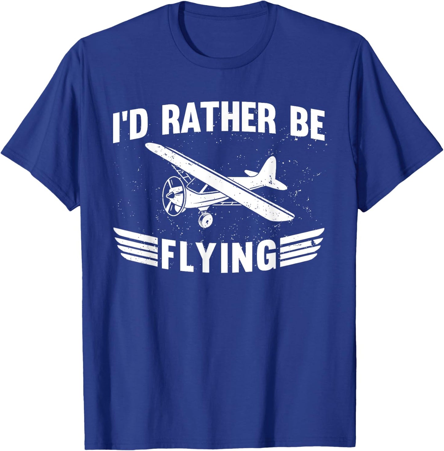 Funny Airplane Design Women Airplane Aviation Pilot T-Shirt - T-Shirt | Royal