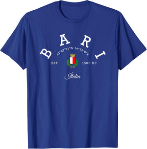 Bari Italia Bari trip Bari fan Bari Italy Bari vacation T-Shirt - T-Shirt | Royal