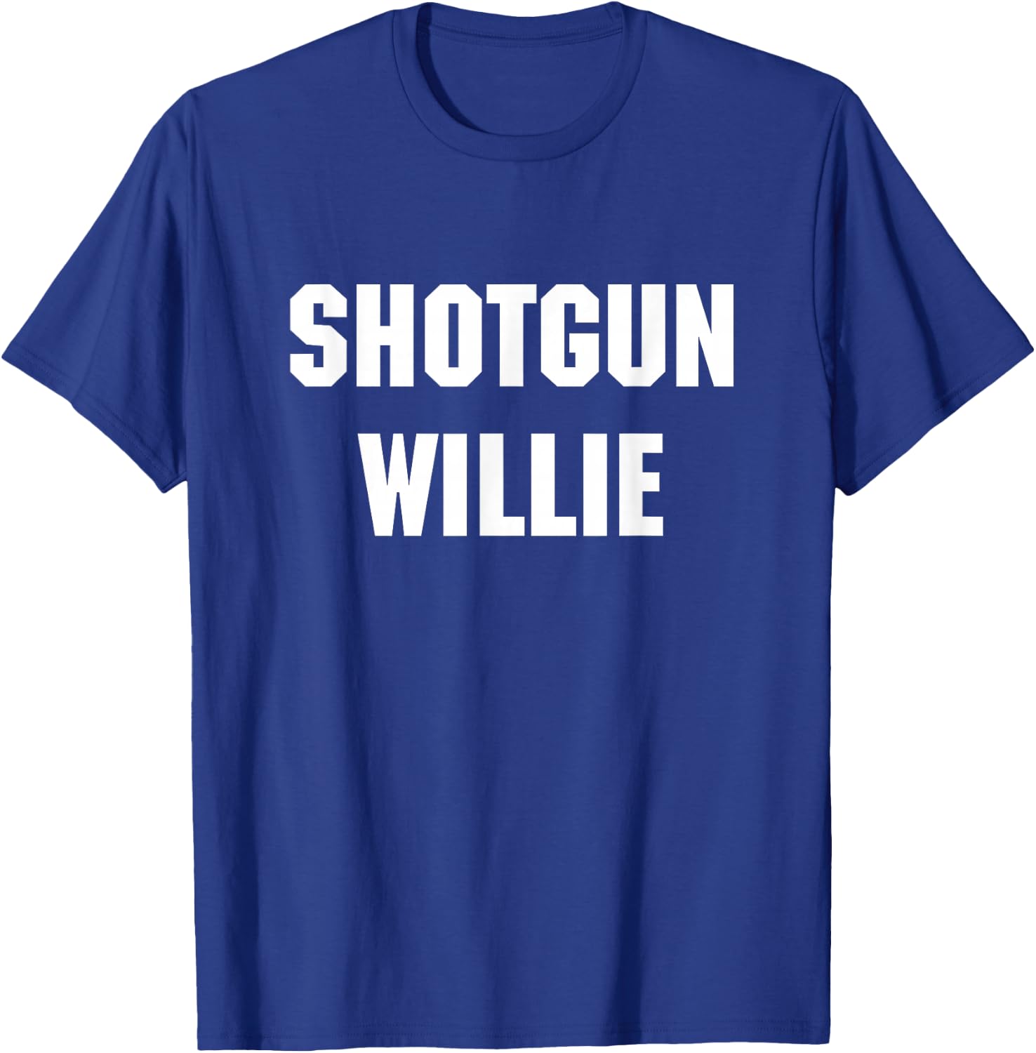 Shotgun Willie T-Shirt - T-Shirt | Royal