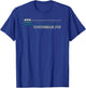 Cloudbreak Fiji Break Surfing Retro Wave T-Shirt - T-Shirt | Royal