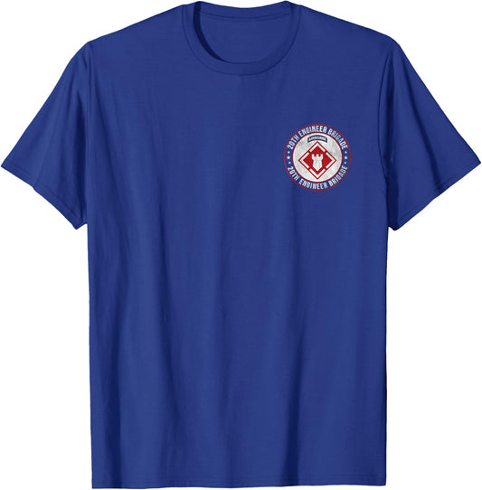 20th Engineer Brigade Military Veterans Day Father Day T-Shirt - T-Shirt | Royal