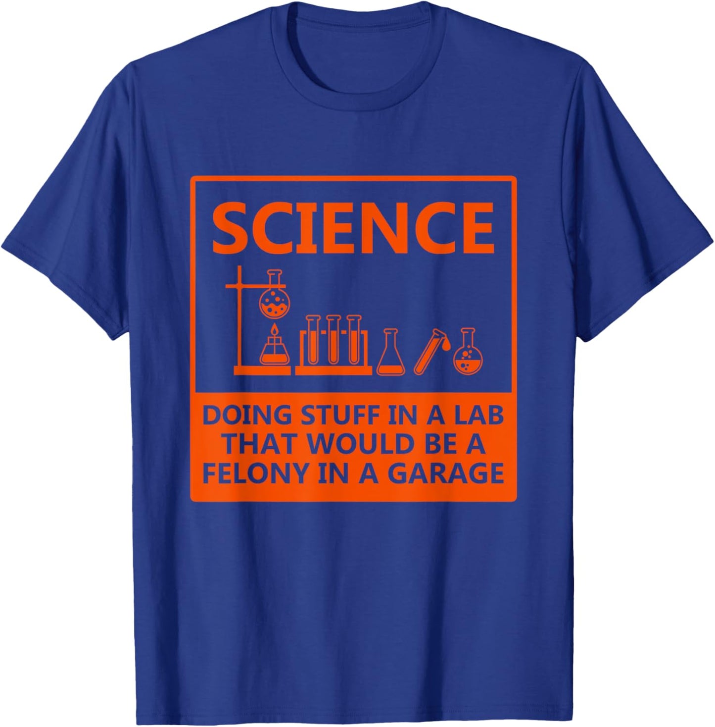 Funny Science Chemistry T Shirt for Nerds T-Shirt - T-Shirt | Royal