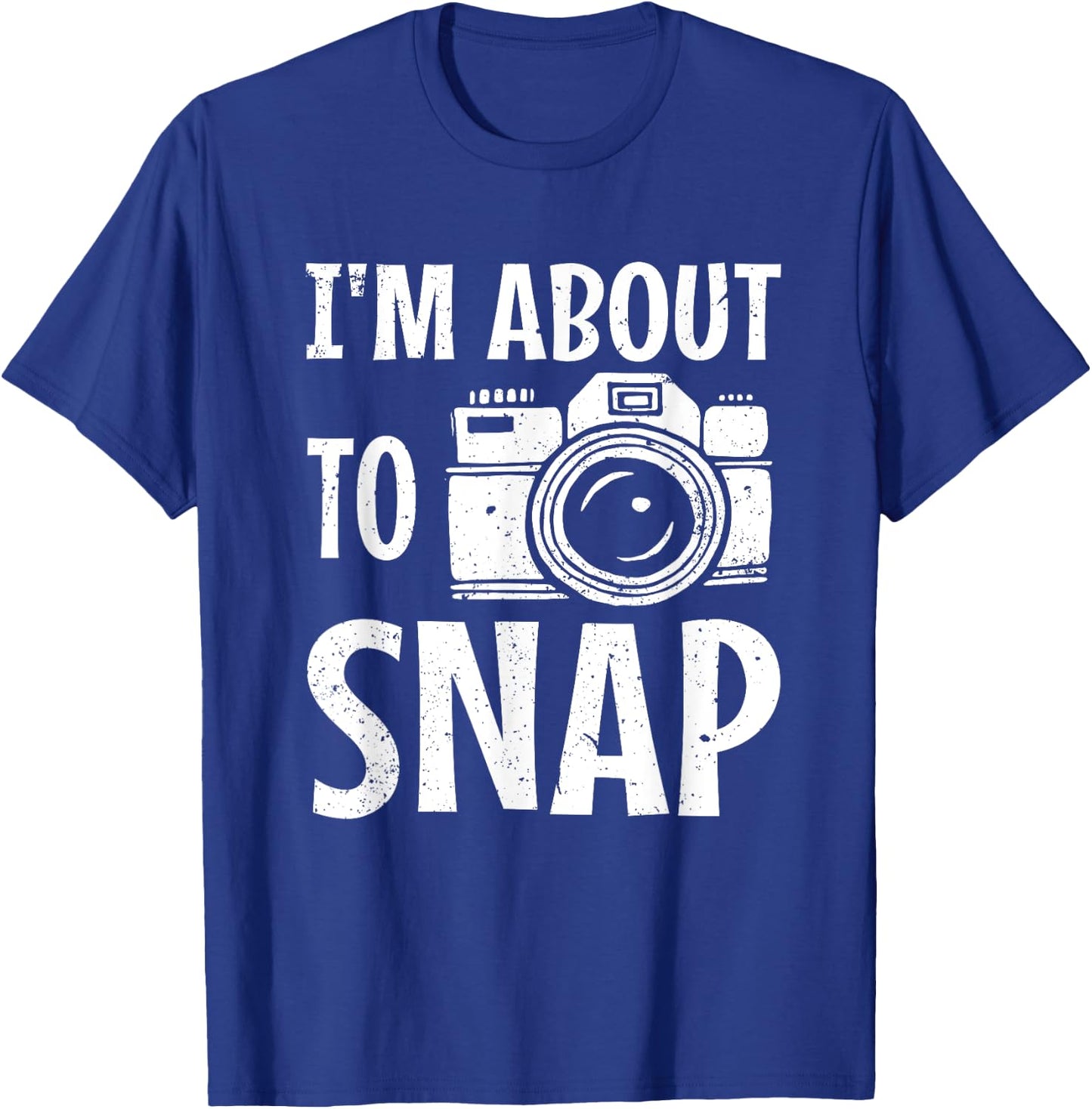 Funny Photography Women Photographer Camera Lover T-Shirt - T-Shirt | Royal