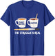 The Struggle Is Real Brush Coffee Funny Art Artist Painter T-Shirt - T-Shirt | Royal