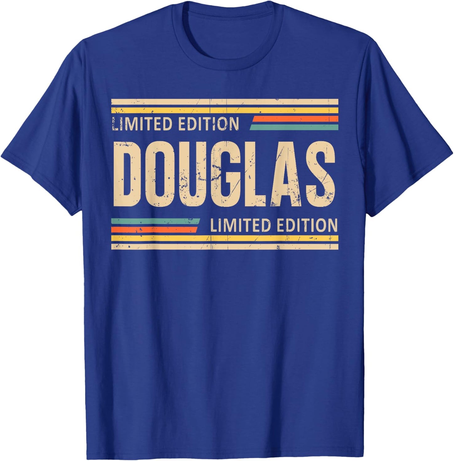 DOUGLAS Limited Edition Shirt DOUGLAS Name Personalized T-Shirt - T-Shirt | Royal