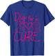 Dig For A Cure Breast Cancer Awareness Volleyball Pink T-Shirt - T-Shirt | Royal