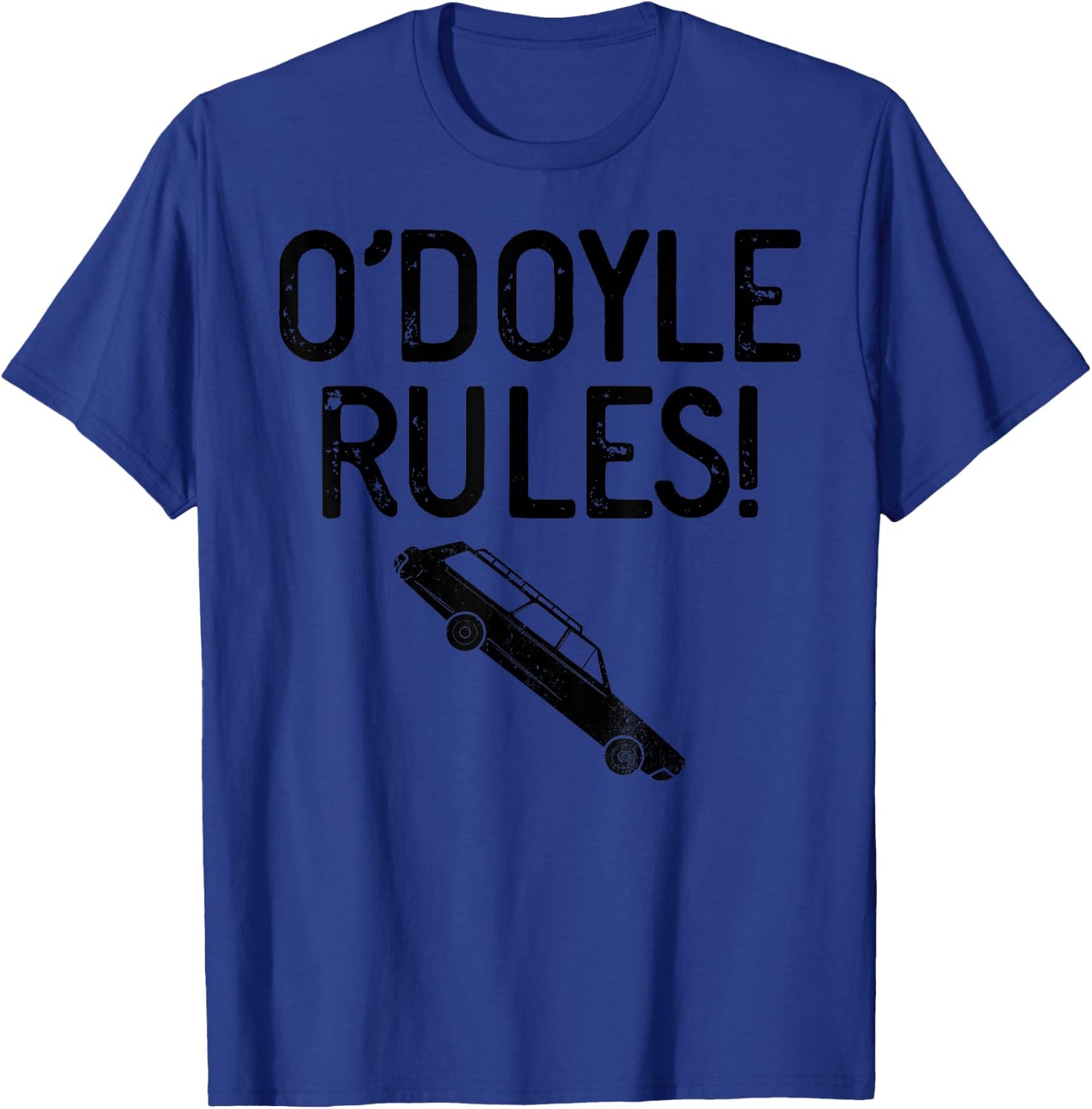 O'Doyle Rules Station Wagon Nostalgic Classic Humor T-Shirt - T-Shirt | Royal