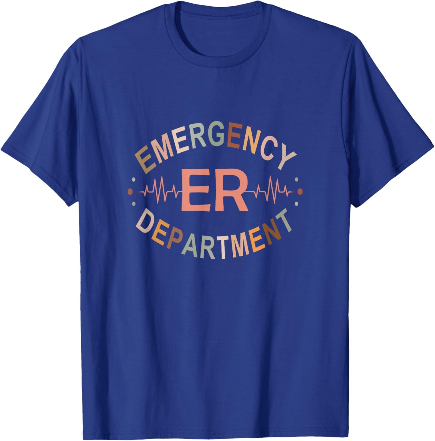 Emergency Department Emergency Nurse Emergency Room Nurse T-Shirt - T-Shirt | Royal