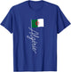 Algérie Signature Flag Pole – French Algeria Souvenir T-Shirt - T-Shirt | Royal