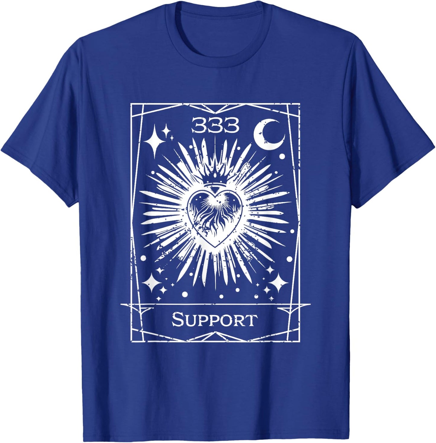 Angel Number 333 Support Numerology Personal Number 333 T-Shirt - T-Shirt | Royal