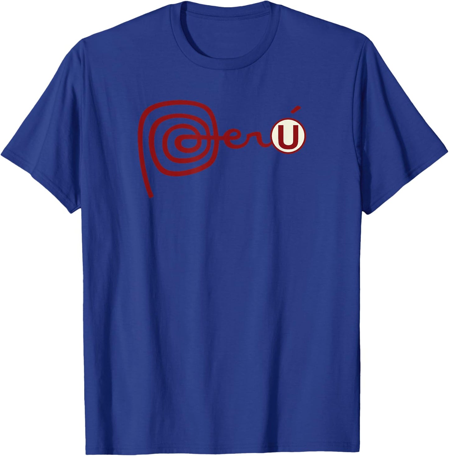 Club Universitario de Deportes Peru Futbol Soccer T Shirt T-Shirt - T-Shirt | Royal