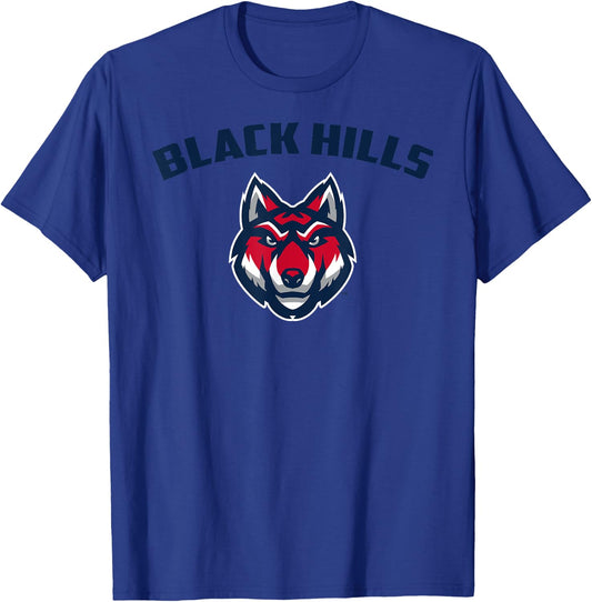 Black Hills High School Wolves T-Shirt - T-Shirt | Royal