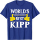 Kipp Personal Name Funny First Name World's Best Kipp T-Shirt - T-Shirt | Royal