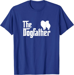 Pomeranian Lover Gift DogFather T-Shirt - T-Shirt | Royal