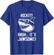 Hockey Bruh it's Jawsome Shark Kids Funny T-Shirt - T-Shirt | Royal