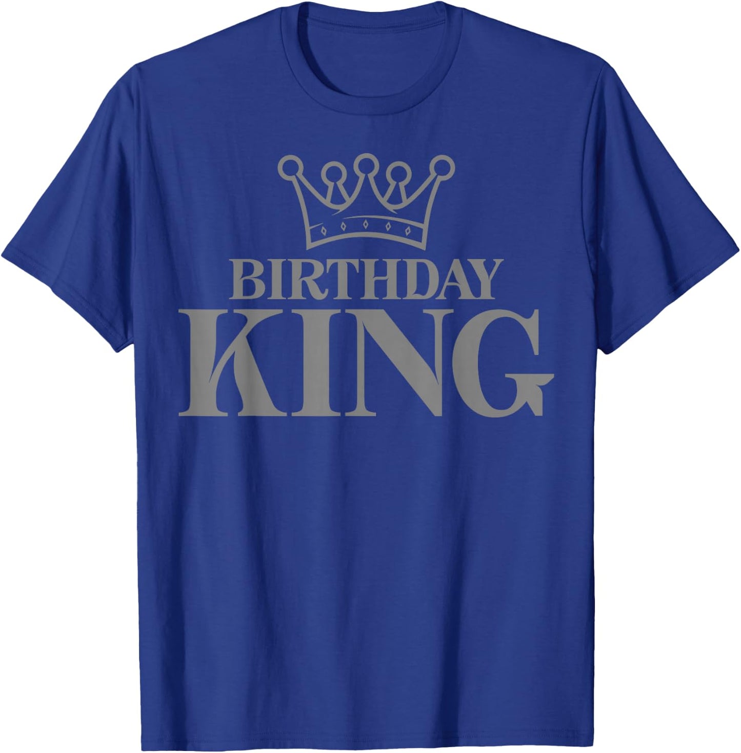 Crown - Birthday King T-Shirt - T-Shirt | Royal